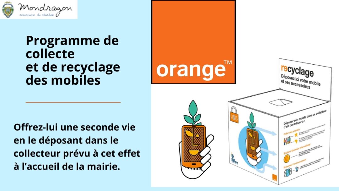 PROGRAMME DE COLLECTE ET DE RECYCLAGE DES MOBILES