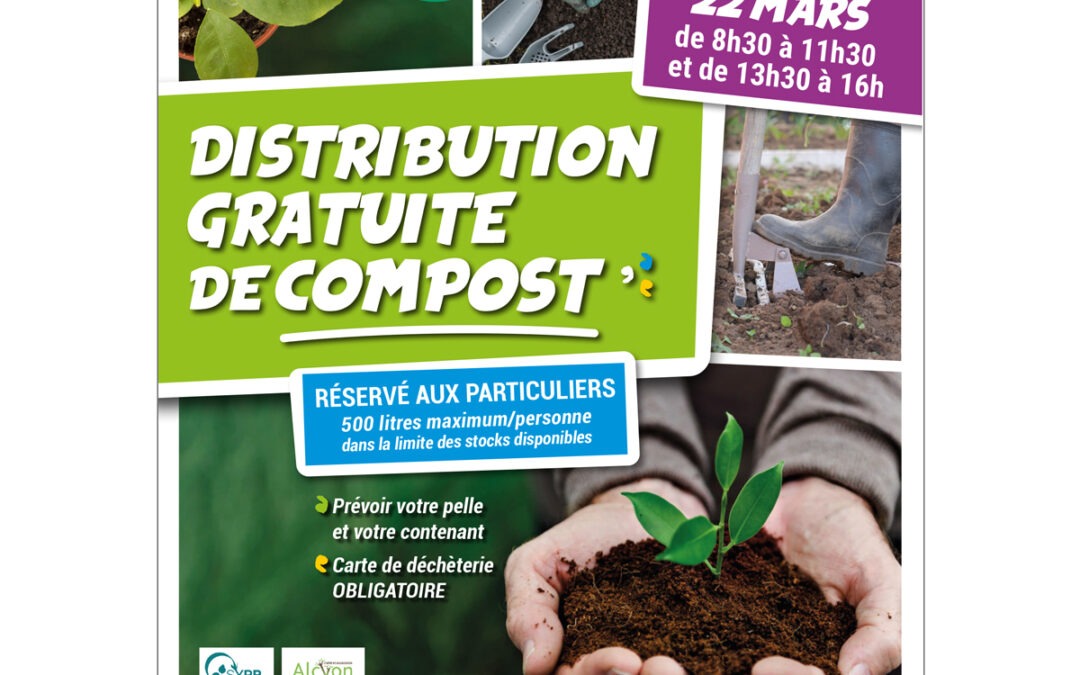 DISTRIBUTION GRATUITE DE COMPOST / CENTRE DE VALORISATION INTERCOMMUNAL