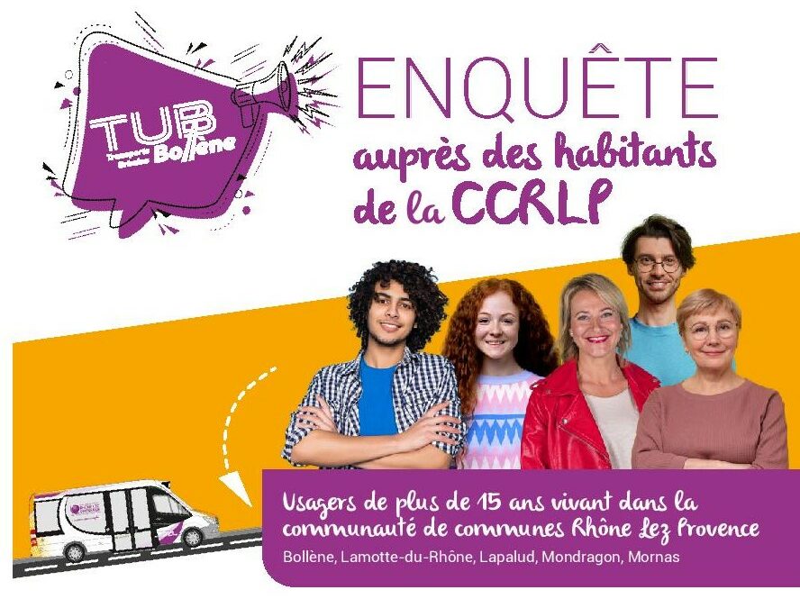 ENQUÊTE MOBILITÉ AUPRÈS DES HABITANTS DE LA CCRLP