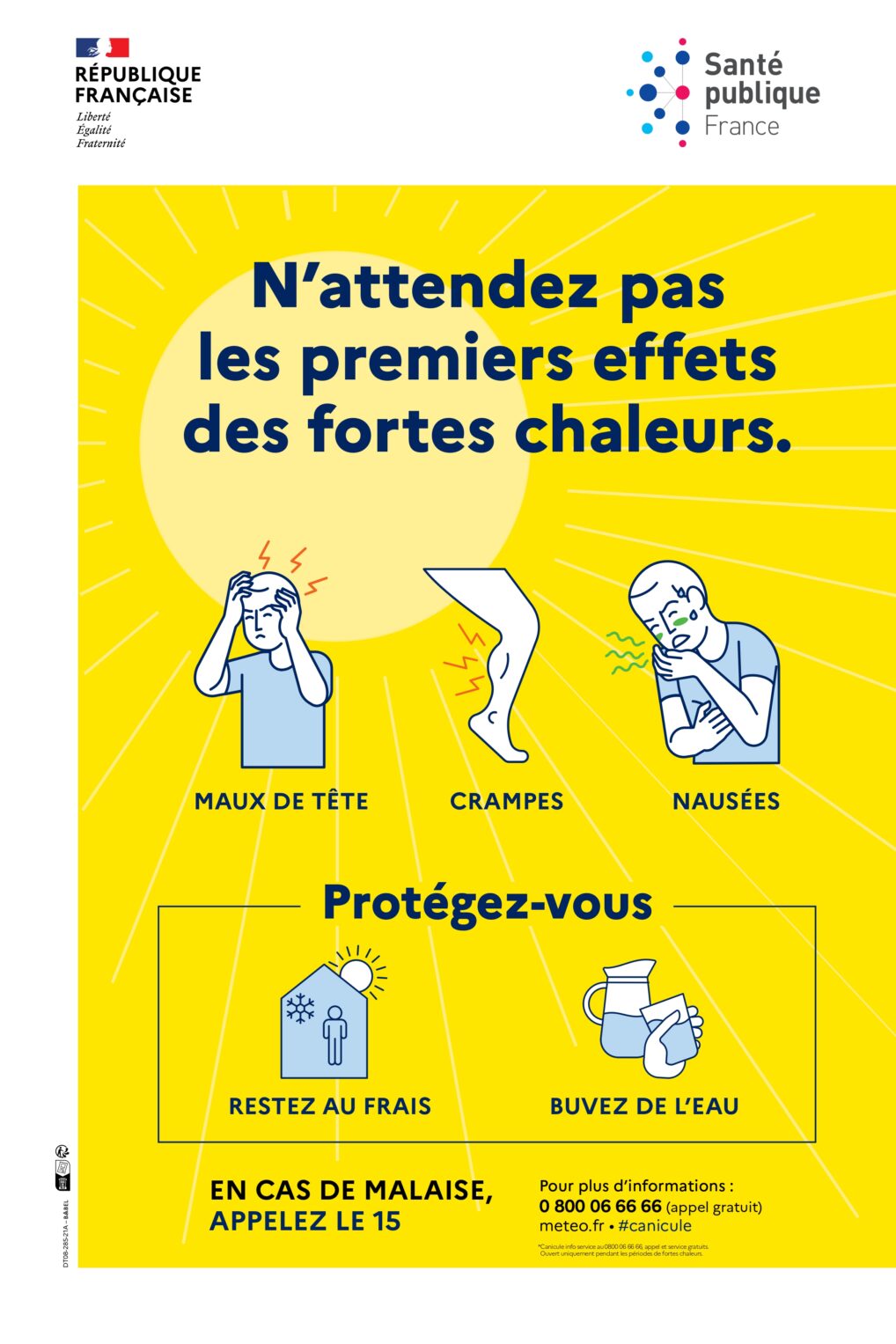 CANICULE-VAGUE DE CHALEUR PROTÉGEZ-VOUS