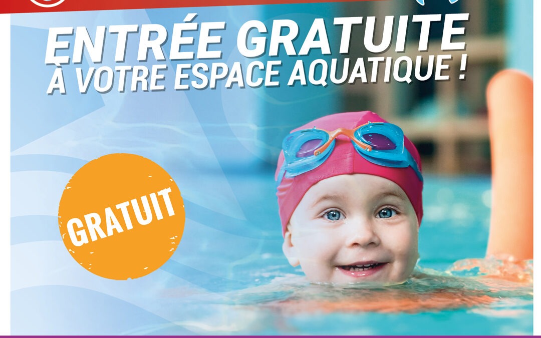 ALERTE CANICULE ENTRÉE GRATUITE À VOTRE ESPACE AQUATIQUE INTERCOMMUNAL