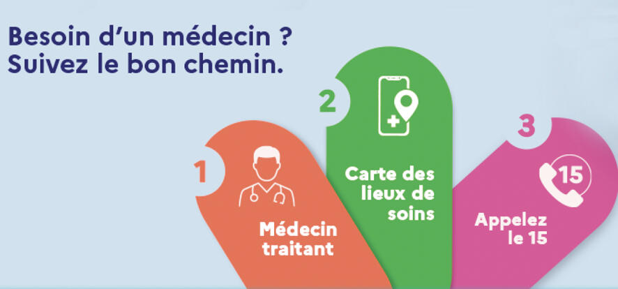 COMMUNIQUÉ DE PRESSE / CET ÉTÉ ADOPTEZ LES BONS RÉFLEXES POUR ACCÉDER AUX SOINS