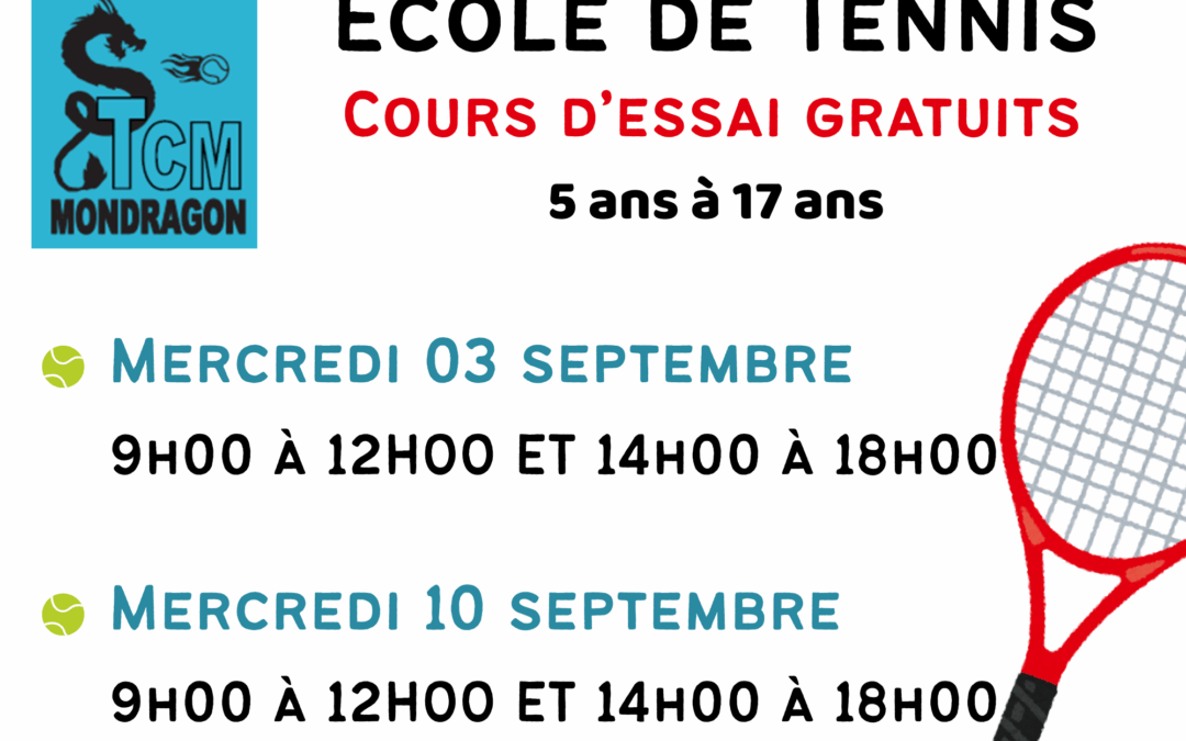 ÉCOLE DE TENNIS MONDRAGON