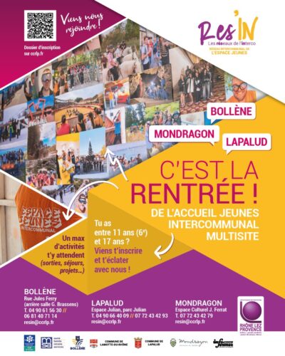 C’EST LA RENTRÉE À L’ESPACE JEUNES !