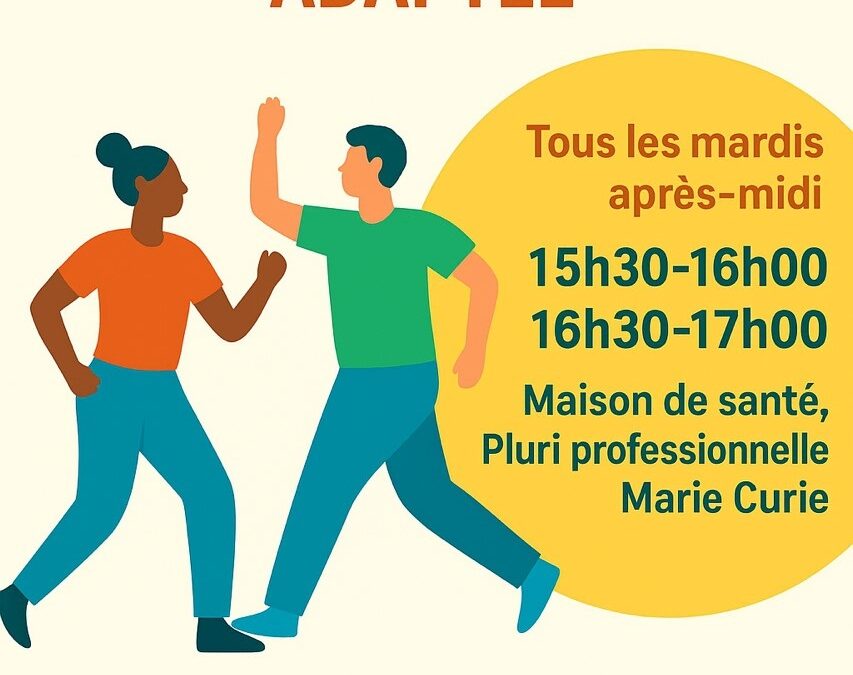 COURS COLLECTIFS D’ACTIVITÉ PHYSIQUE ADAPTÉE MÉDIDRAC