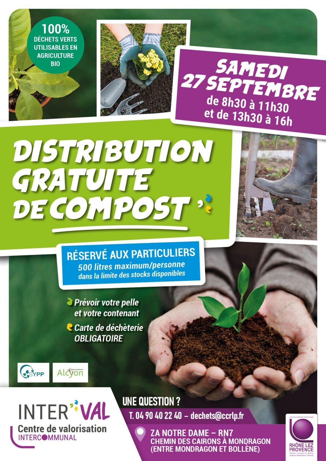 DISTRIBUTION GRATUITE DE COMPOST