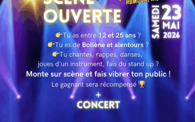 APPEL À CANDIDATS SCÈNE OUVERTE