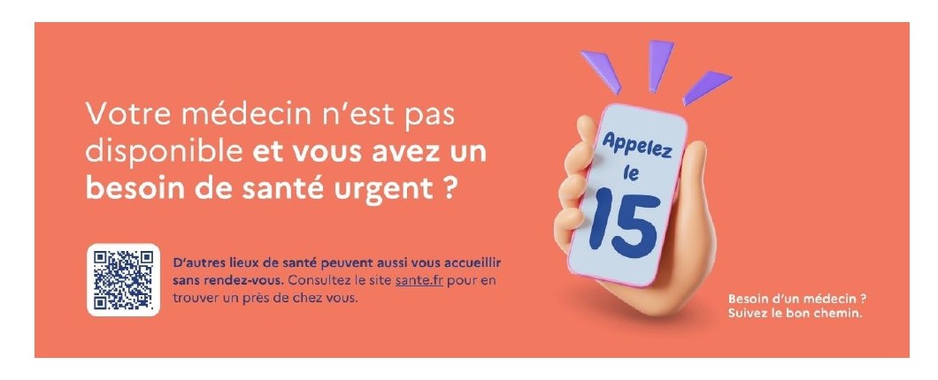 Pendant les fêtes, si vous avez besoin d&rsquo;un médecin, suivez le bon chemin – ARS PACA