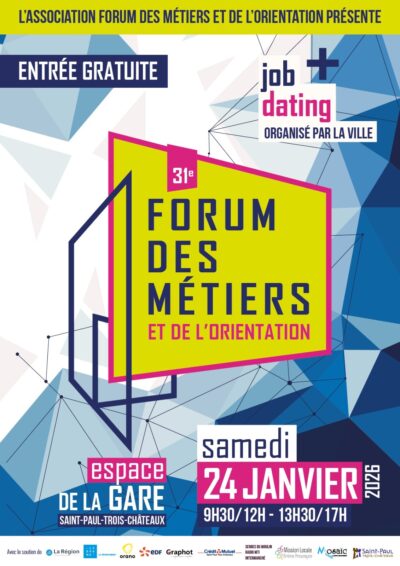 31ème FORUM DES MÉTIERS ET DE L&rsquo;ORIENTATION