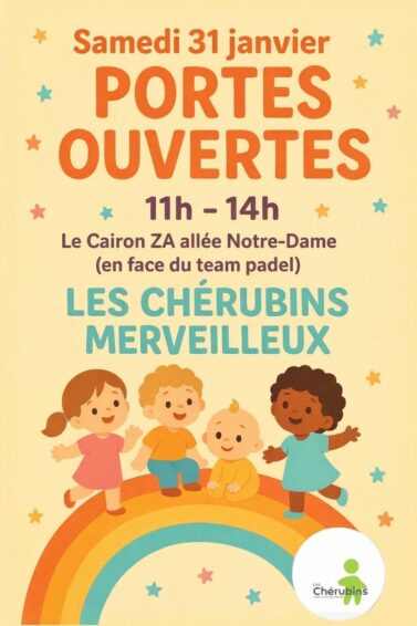 PORTES OUVERTES MICRO-CRÈCHE LES CHÉRUBINS MERVEILLEUX