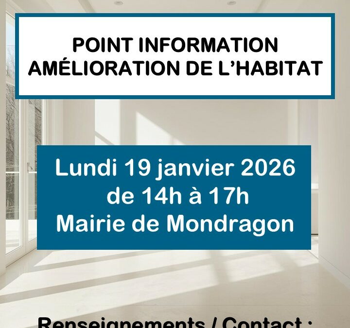 SOliHA – POINT INFORMATION AMÉLIORATION DE L&rsquo;HABITAT