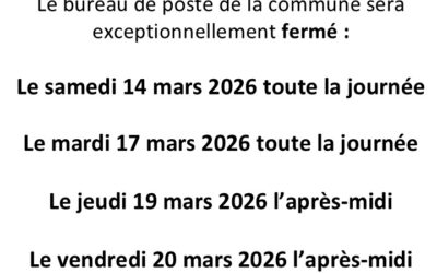 INFORMATION LA POSTE MONDRAGON