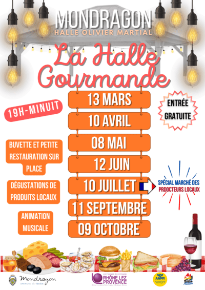 LA HALLE GOURMANDE – HALLE OLIVIER MARTIAL MONDRAGON