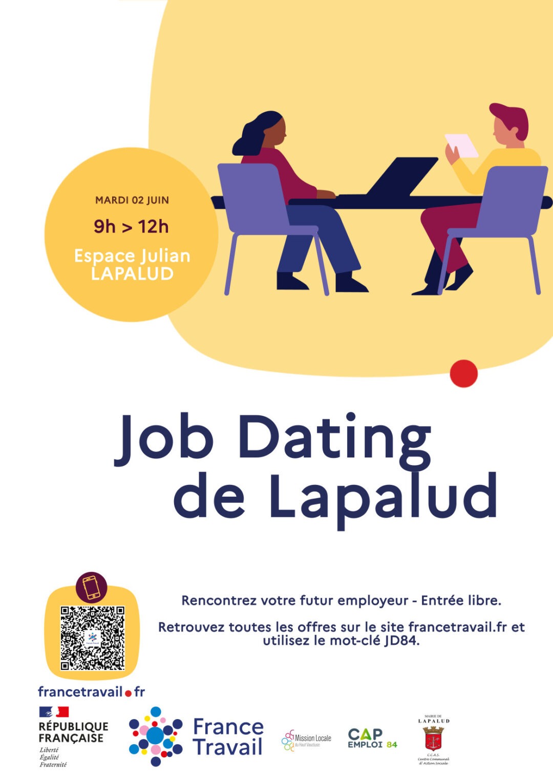JOB DATING DE LAPALUD