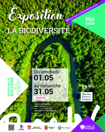 EXPOSITION LA BIODIVERSITÉ – RÉSEAU DE LECTURE PUBLIQUE INTERCOMMUNAL
