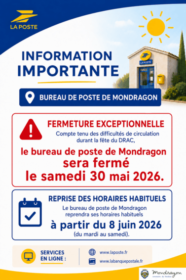 INFORMATION LA POSTE