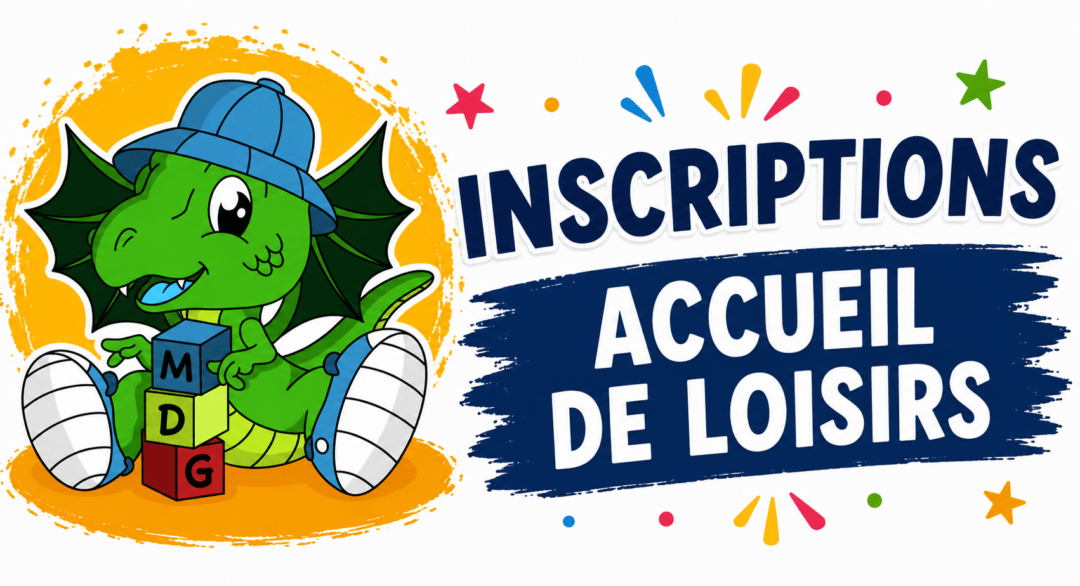 INSCRIPTIONS ACCUEIL DE LOISIRS MUNICIPAL – MERCREDIS SEPTEMBRE/OCTOBRE 2026
