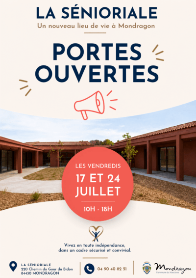 PORTES OUVERTES – LA SÉNIORIALE – MONDRAGON