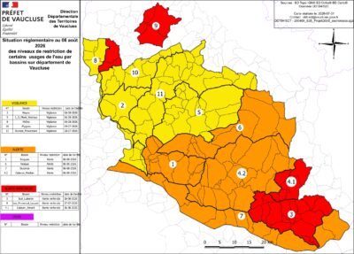 CARTOGRAPHIE – Situation règlementaire au 06 Août 2026