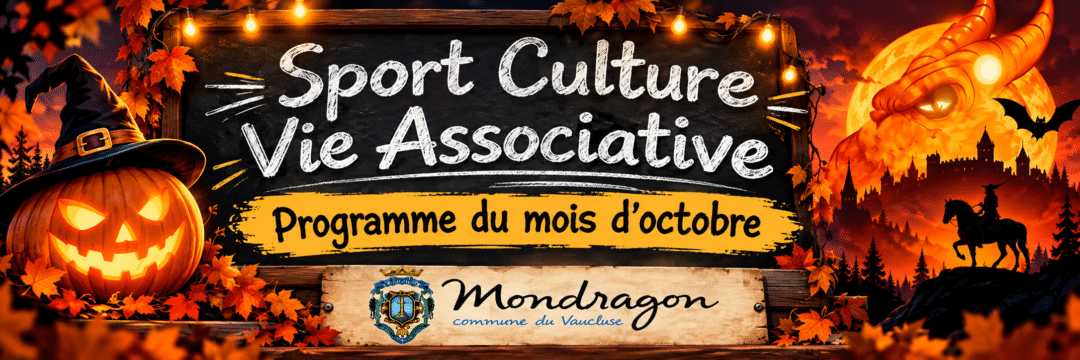 L&rsquo;ARDOISE DU MOIS D&rsquo;OCTOBRE EST ARRIVÉE !